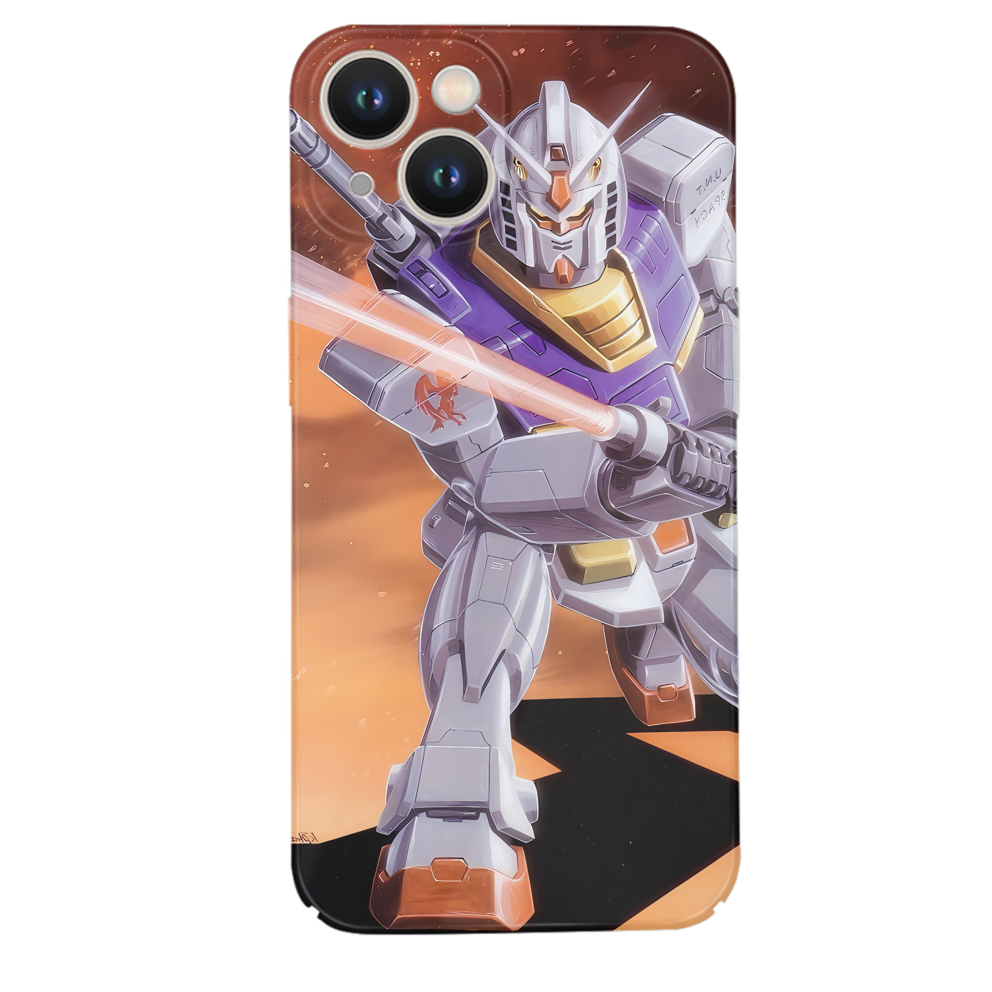 （画像用） 機動戦士ガンダム Mobile Suit Gundam 【iPhone 14シリーズ対応】ハードケース